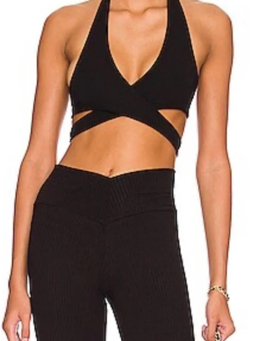 Creedance Wrap Crop Top - INDAH BODY